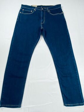 Levi’s 512 Slim Fit Taper Jeans Mens 34x30 Blue Stretch Denim NWT